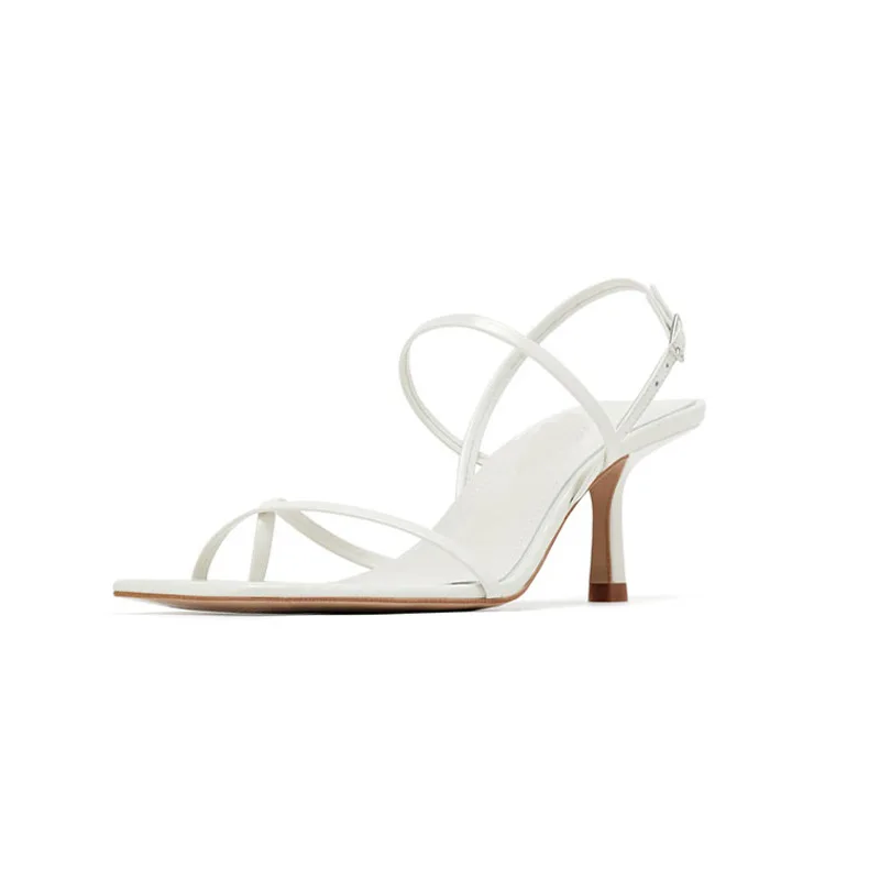 European American Fashion Sexy Female Sandals Fine Heel Fairy White Word Buckle Strap High Heels
European American Fashion Sexy Female Sandals Fine Heel Fairy White Word Buckle Strap High Heels