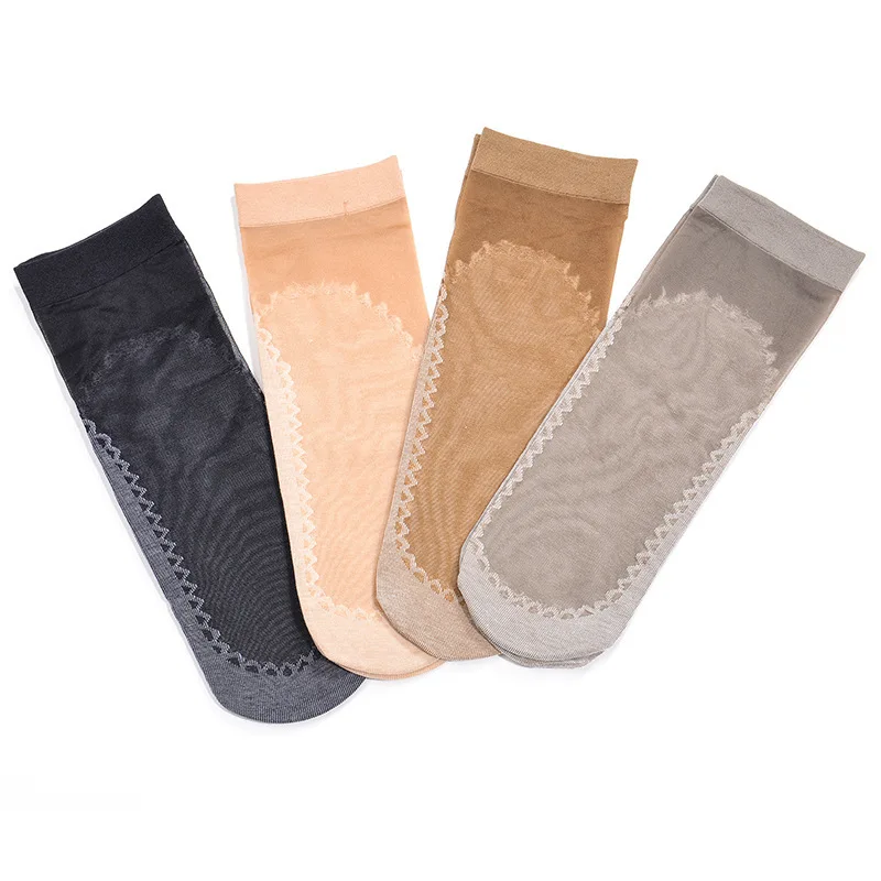 1Pair Mid Tube Socks Bottom Splice Non-Slip Velvet/Cotton Breathable for Massage Transparent Women Socks Thin Silk Sock
1Pair Mid Tube Socks Bottom Splice Non-Slip Velvet/Cotton Breathable for Massage Transparent Women Socks Thin Silk Sock