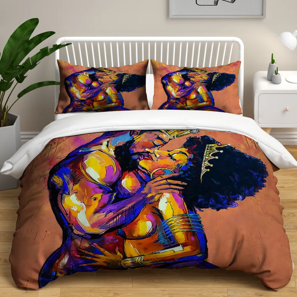 African Sexy Man Women 3D Printed Bedding Set Duvet Covers Pillowcases Comforter Cover Bedding Set Bedclothes Bed Linen
African Sexy Man Women 3D Printed Bedding Set Duvet Covers Pillowcases Comforter Cover Bedding Set Bedclothes Bed Linen