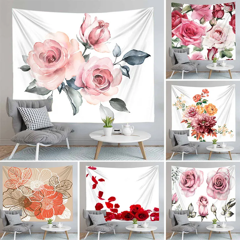 Beautiful Flowers Tapestry Wall Hanging Walls Cloth Tapestries Carpets Dorm Art Decor Polyester Picnic Beach Towel
Beautiful Flowers Tapestry Wall Hanging Walls Cloth Tapestries Carpets Dorm Art Decor Polyester Picnic Beach Towel