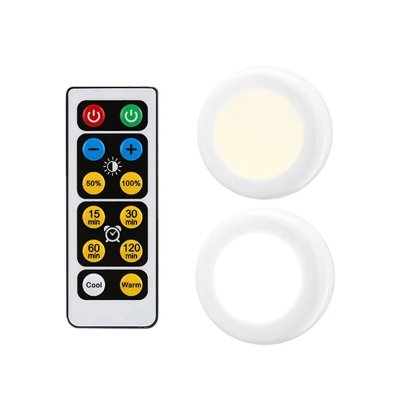 Cabinet Light White+Warm light Color Touch Sensor Dimmable LED Night Lamps Battery Power Remote Control for Kitchen Stair
Cabinet Light White+Warm light Color Touch Sensor Dimmable LED Night Lamps Battery Power Remote Control for Kitchen Stair