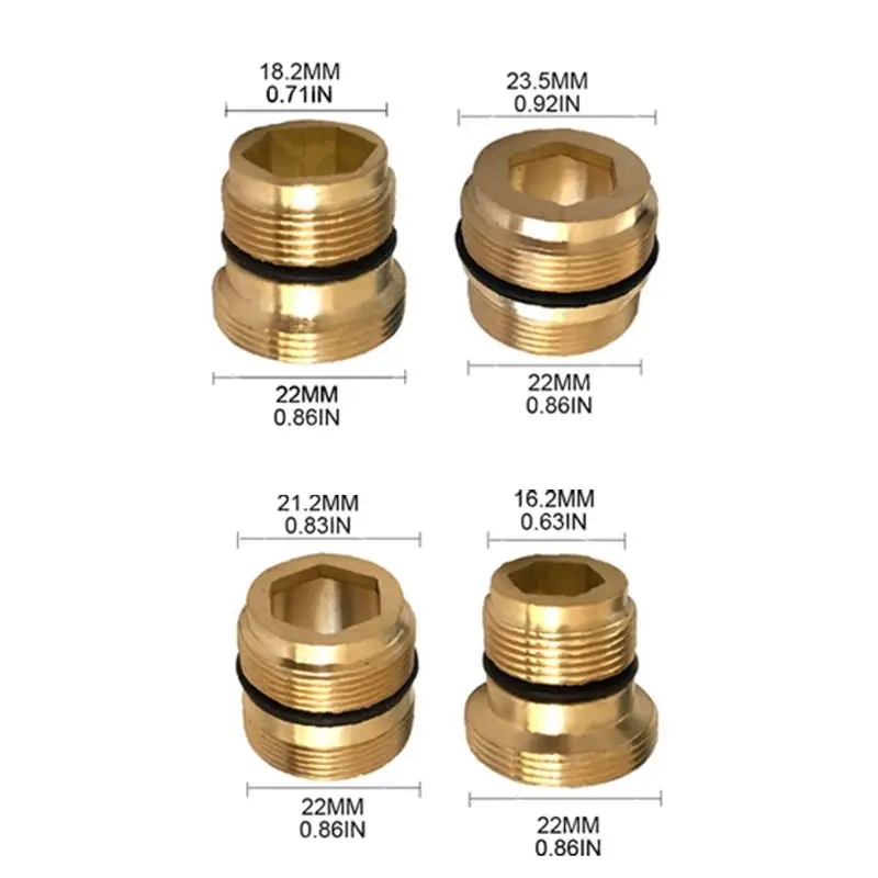 Brass Faucet Adapter Water Purifier Aerator Connector Kitchen Bathroom Tap Accessories
Brass Faucet Adapter Water Purifier Aerator Connector Kitchen Bathroom Tap Accessories