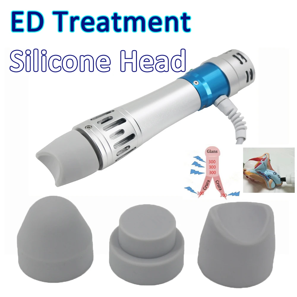 Shockwave Therapy Machine Accessories For ED Treatment Three ED Silicone Heads Erectile Dysfunction Treatment Body Massage
Shockwave Therapy Machine Accessories For ED Treatment Three ED Silicone Heads Erectile Dysfunction Treatment Body Massage