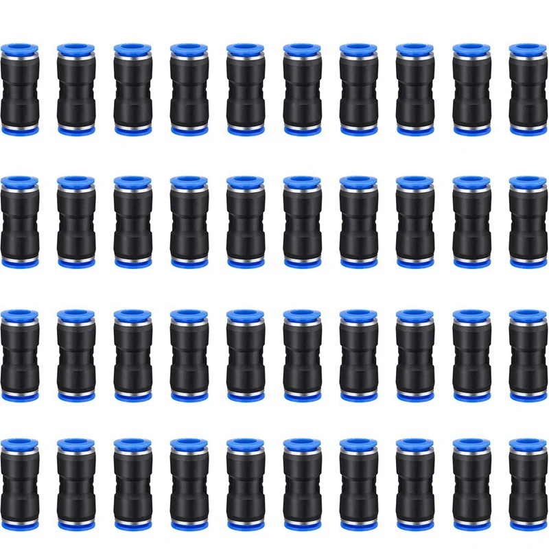 New 100Pcs PU Pneumatic Fittings 2-Way Straight Connector Quick Release Pneumatic Connectors Air Line Fittings for 6mm Tube
New 100Pcs PU Pneumatic Fittings 2-Way Straight Connector Quick Release Pneumatic Connectors Air Line Fittings for 6mm Tube