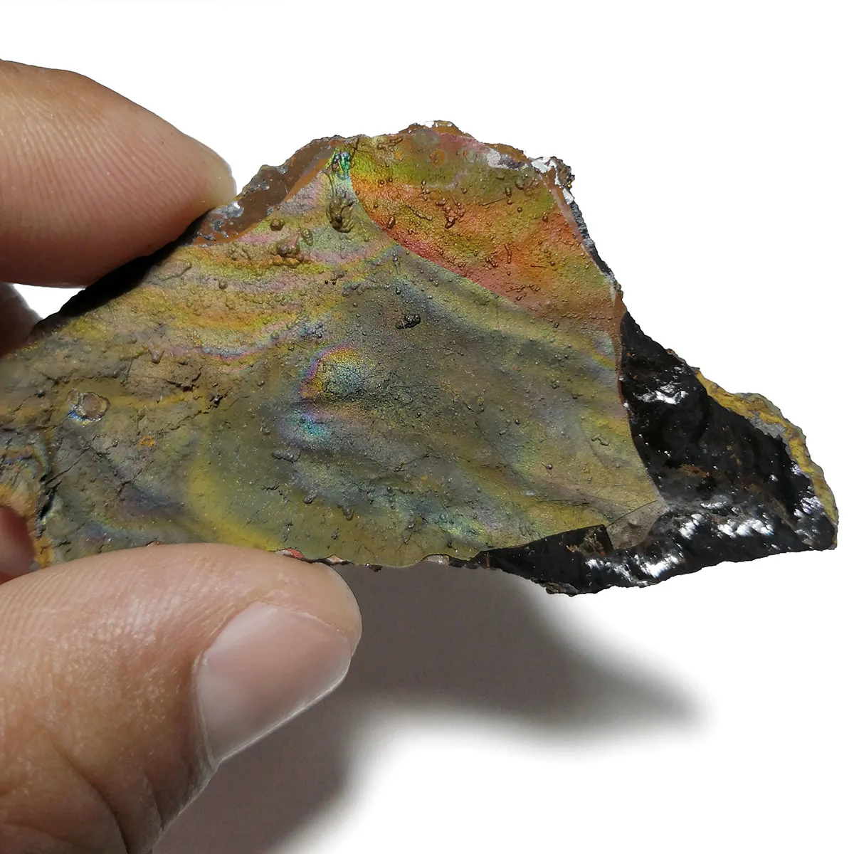 7.7g A1-5 Natural Rainbow Limonite Mineral Specimen Collection Teaching Form Guangdong Province China
7.7g A1-5 Natural Rainbow Limonite Mineral Specimen Collection Teaching Form Guangdong Province China