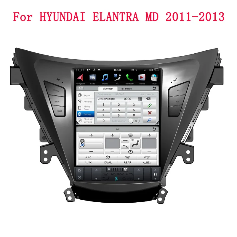 Tesla style android9.0 car radio for hyundai elantra 2011-2013 car multimedia player audio stereo gps navigation Carplay auto
Tesla style android9.0 car radio for hyundai elantra 2011-2013 car multimedia player audio stereo gps navigation Carplay auto