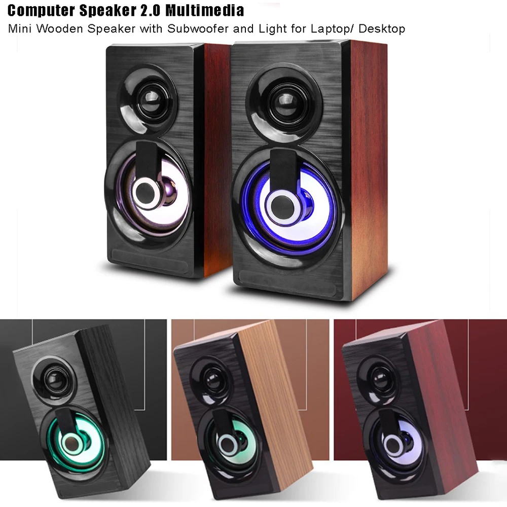 Mini Computer Speaker USB Wired Speakers 3D Stereo Sound Surround Loudspeaker For PC Laptop Notebook Not Bluetooth Loudspeakers
Mini Computer Speaker USB Wired Speakers 3D Stereo Sound Surround Loudspeaker For PC Laptop Notebook Not Bluetooth Loudspeakers