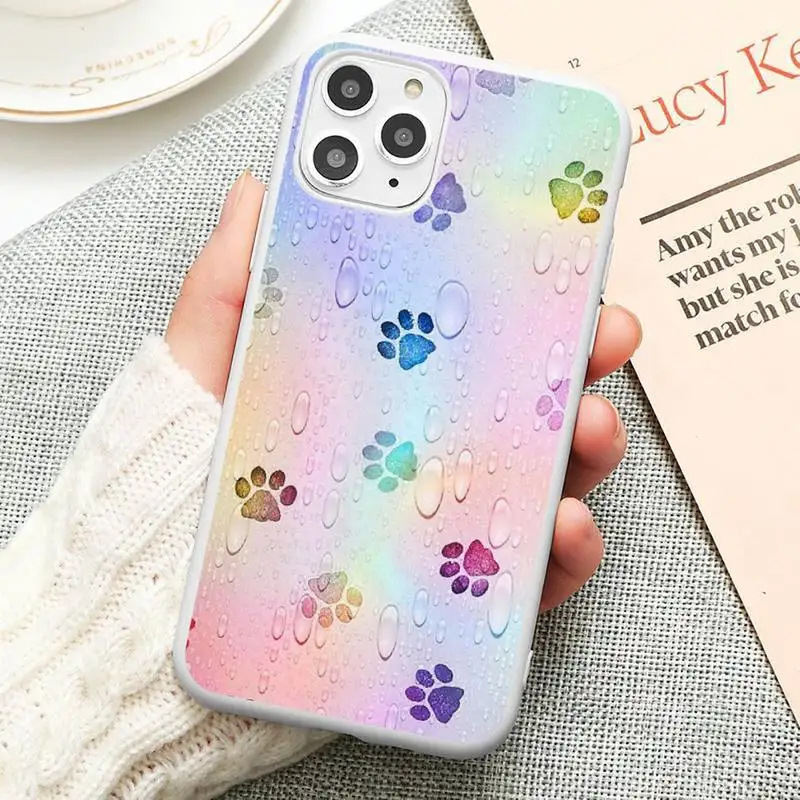 Comic Dog Foot Paw Phone Case Candy Color for iPhone 6 6S 7 8 11 12 XS X SE 2020 XR shell cover funda mini pro Plus MAX funda
Comic Dog Foot Paw Phone Case Candy Color for iPhone 6 6S 7 8 11 12 XS X SE 2020 XR shell cover funda mini pro Plus MAX funda