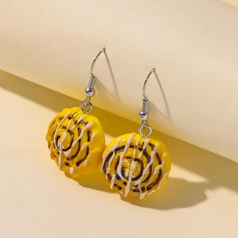 Creative Fashion Breakfast Cake Milk Drop Earrings for Women Fashion Jewelry Handmade Accessories
Creative Fashion Breakfast Cake Milk Drop Earrings for Women Fashion Jewelry Handmade Accessories