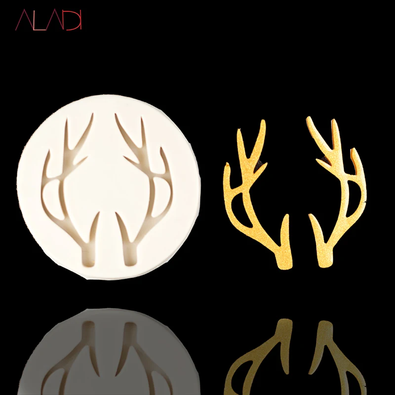 Antlers Lace Resin Silicone Mold DIY Chocolate Cake Mousse Dessert Pastry Fudge Mold Kitchen Baking Decoration Tools AD220
Antlers Lace Resin Silicone Mold DIY Chocolate Cake Mousse Dessert Pastry Fudge Mold Kitchen Baking Decoration Tools AD220