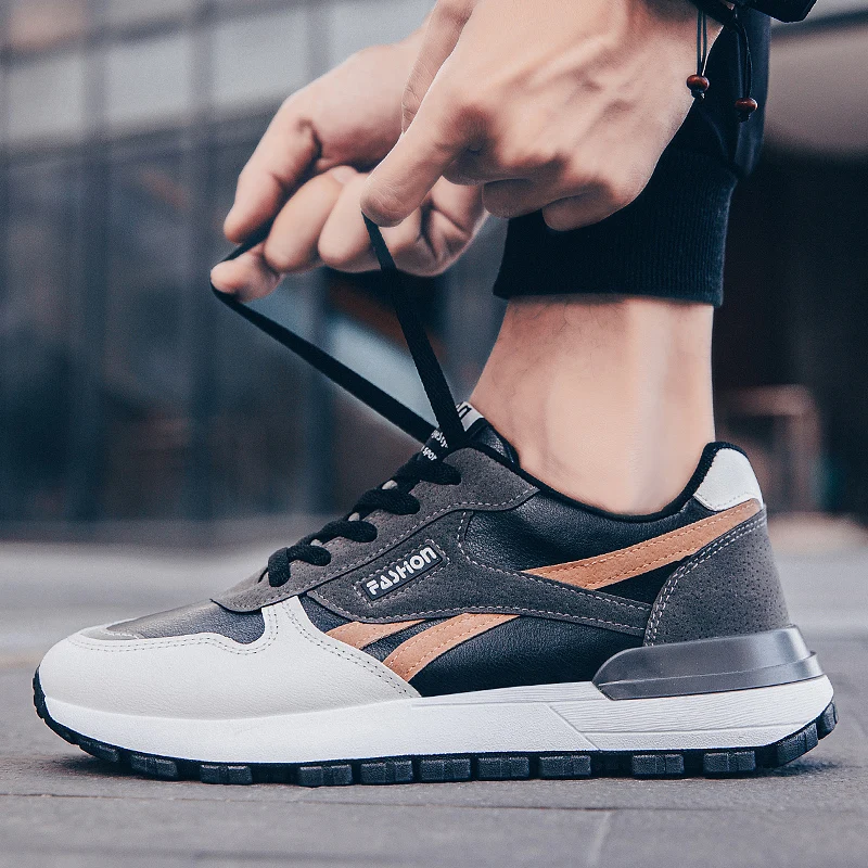 YWYGMZ 2021 Casual Men Shoes Breathable Sneakers Men Fashion Street Comfortable Soft Walking Sneakers Leather Lersure Shoes
YWYGMZ 2021 Casual Men Shoes Breathable Sneakers Men Fashion Street Comfortable Soft Walking Sneakers Leather Lersure Shoes