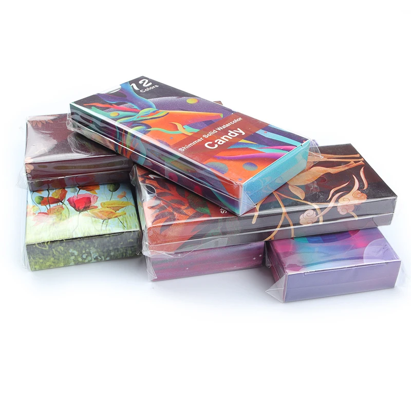 6/12 Colors Pearlescent Pigment Art Metallic Glitter Acuarela School Stationery Pearlescent/Gem/Starry Solid Watercolor Paints
6/12 Colors Pearlescent Pigment Art Metallic Glitter Acuarela School Stationery Pearlescent/Gem/Starry Solid Watercolor Paints