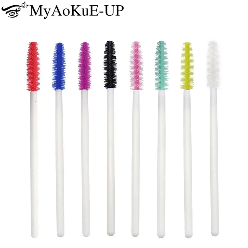 50pcs Silicone Eyelash Brushes Disposable Mascara Wands Applicator Beauty Tool Makeup Brush For Women Lash Extension Supplies
50pcs Silicone Eyelash Brushes Disposable Mascara Wands Applicator Beauty Tool Makeup Brush For Women Lash Extension Supplies