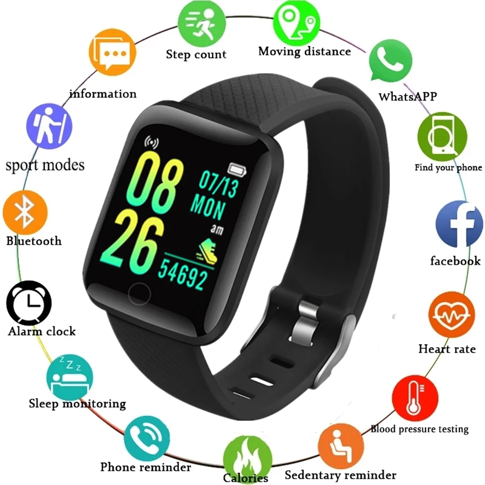 Smart Watch Women Men's Fitness Sport Heart Rate Watch Smart Bracelet relogio inteligente Smart Watch For Android Ios kids hours
Smart Watch Women Men's Fitness Sport Heart Rate Watch Smart Bracelet relogio inteligente Smart Watch For Android Ios kids hours