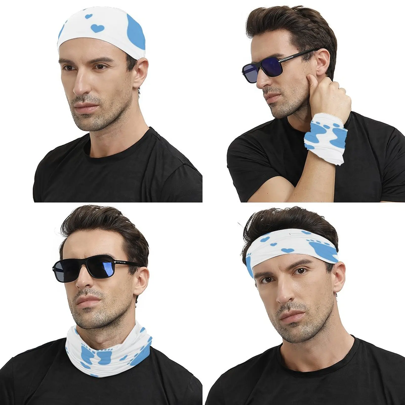 Bandana Men's and Women's Ever-changing Face Scarf, Kerchief, Scarf, Square Scarf, Cross Headscarf, Hair Tie, Headdress
Bandana Men's and Women's Ever-changing Face Scarf, Kerchief, Scarf, Square Scarf, Cross Headscarf, Hair Tie, Headdress