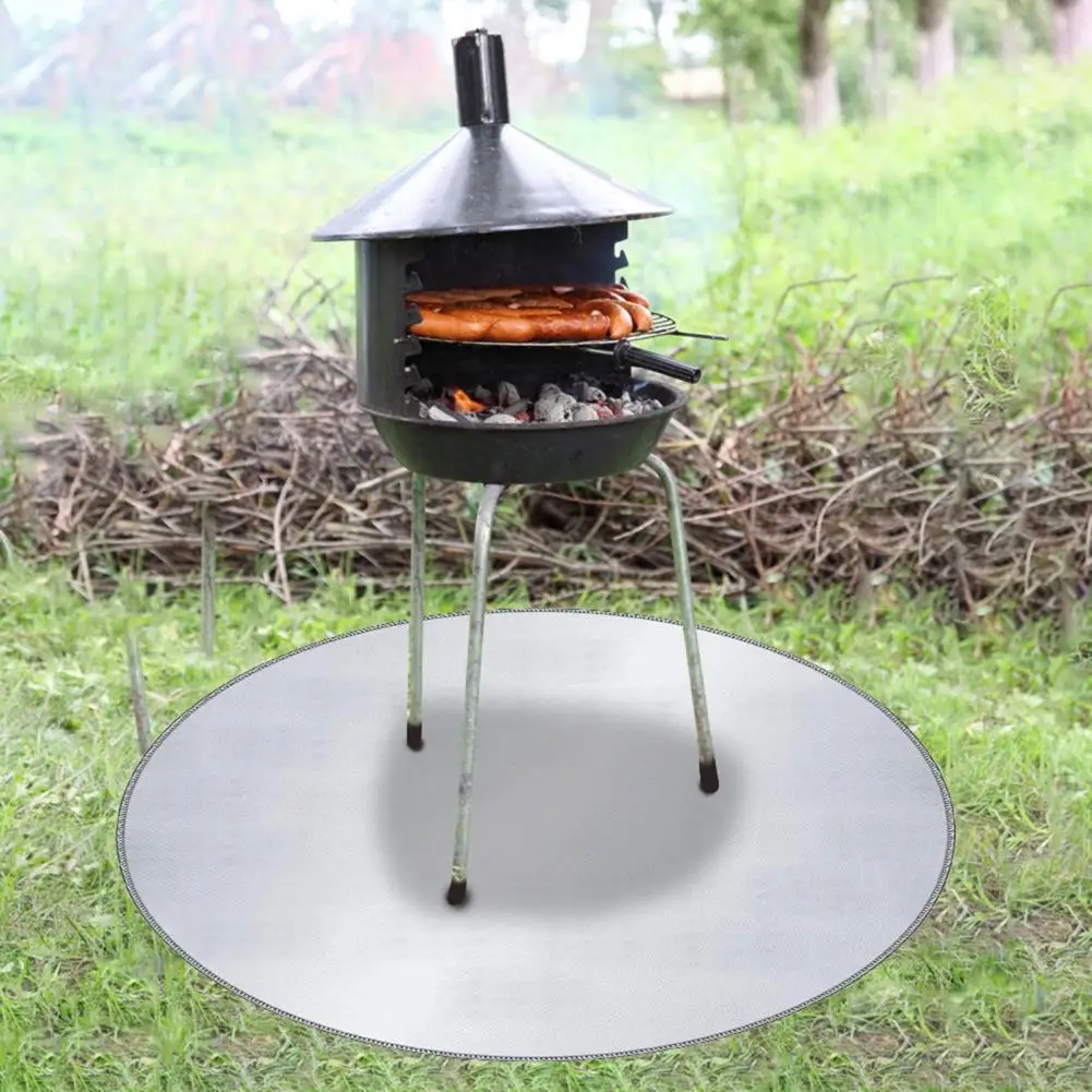24/36/40inch Foldable Fire Pit Mat Round High Temperature Resistant Waterproof Grill Mat for Barbecue Fireproof Pad
24/36/40inch Foldable Fire Pit Mat Round High Temperature Resistant Waterproof Grill Mat for Barbecue Fireproof Pad