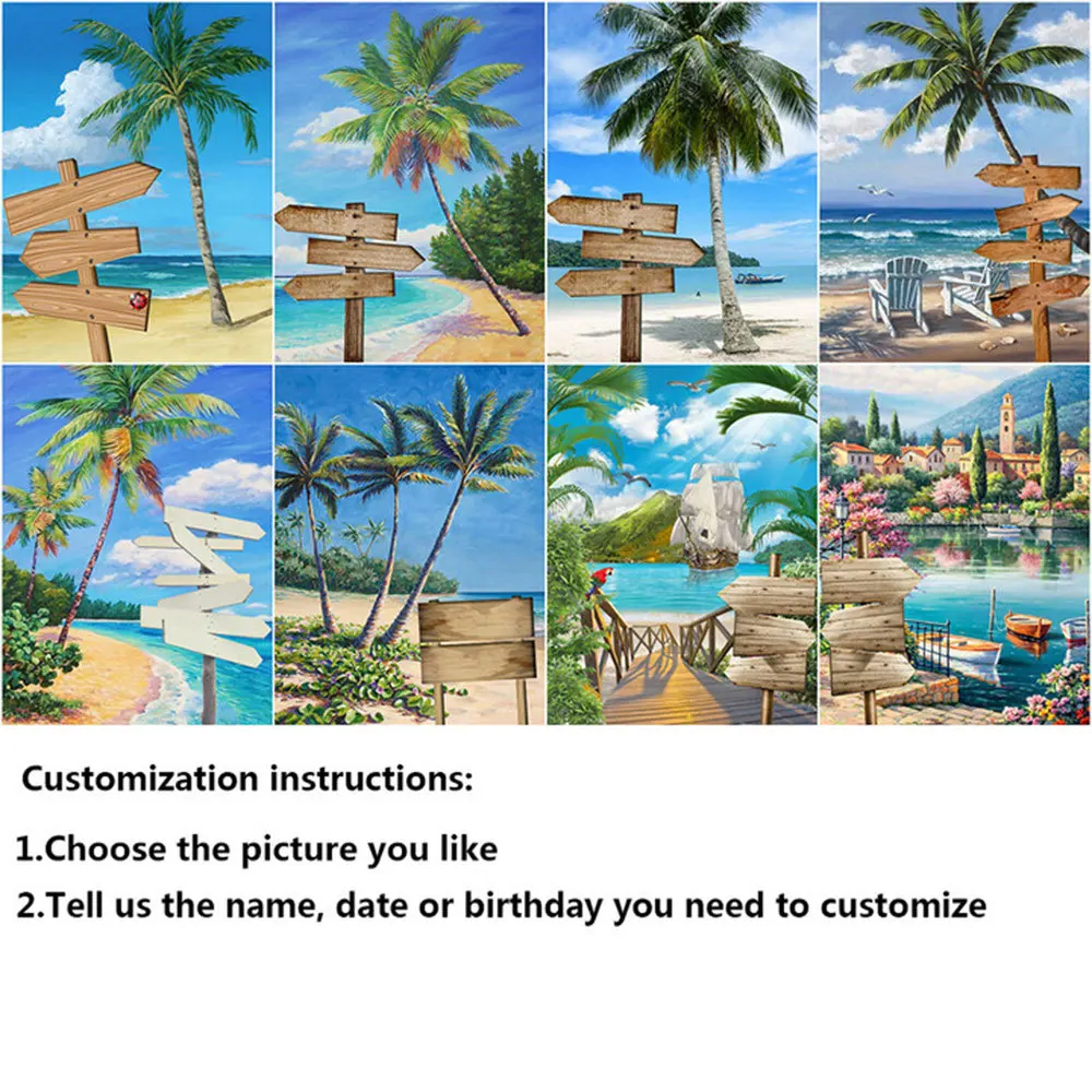 YI BRIGHT DIY Diamond Painting New Custom Name Road Sign Diamond Embroidery Sale Landscape Seaside Rhinestones Mosaic Home Decor
YI BRIGHT DIY Diamond Painting New Custom Name Road Sign Diamond Embroidery Sale Landscape Seaside Rhinestones Mosaic Home Decor