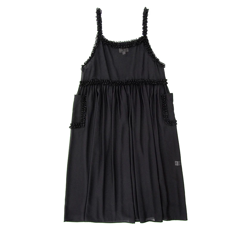 imakokoni suspender dress original loose large size cotton summer long mesh dress female 192604
imakokoni suspender dress original loose large size cotton summer long mesh dress female 192604