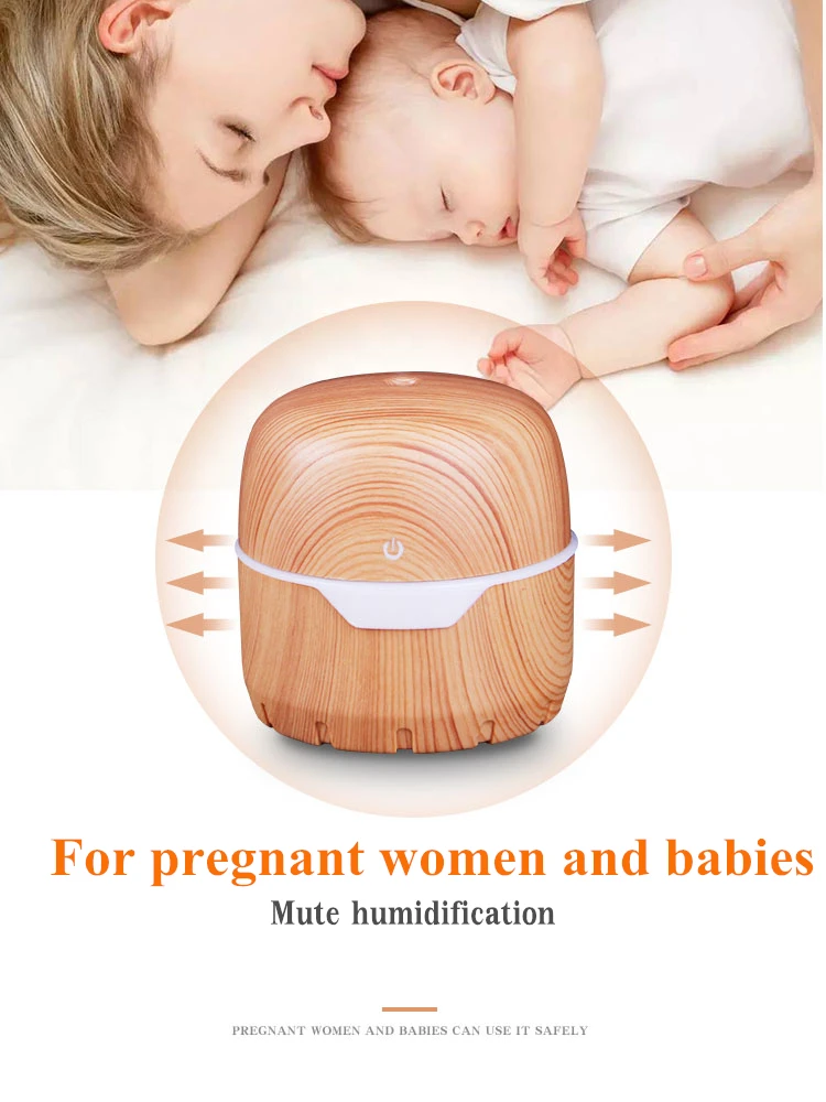 Ultrasonic Wood Grain Humidifier Treasure Box 300ML Aroma Diffuser Air Aroma Diffuser with 7 Color Led Replacement
Ultrasonic Wood Grain Humidifier Treasure Box 300ML Aroma Diffuser Air Aroma Diffuser with 7 Color Led Replacement