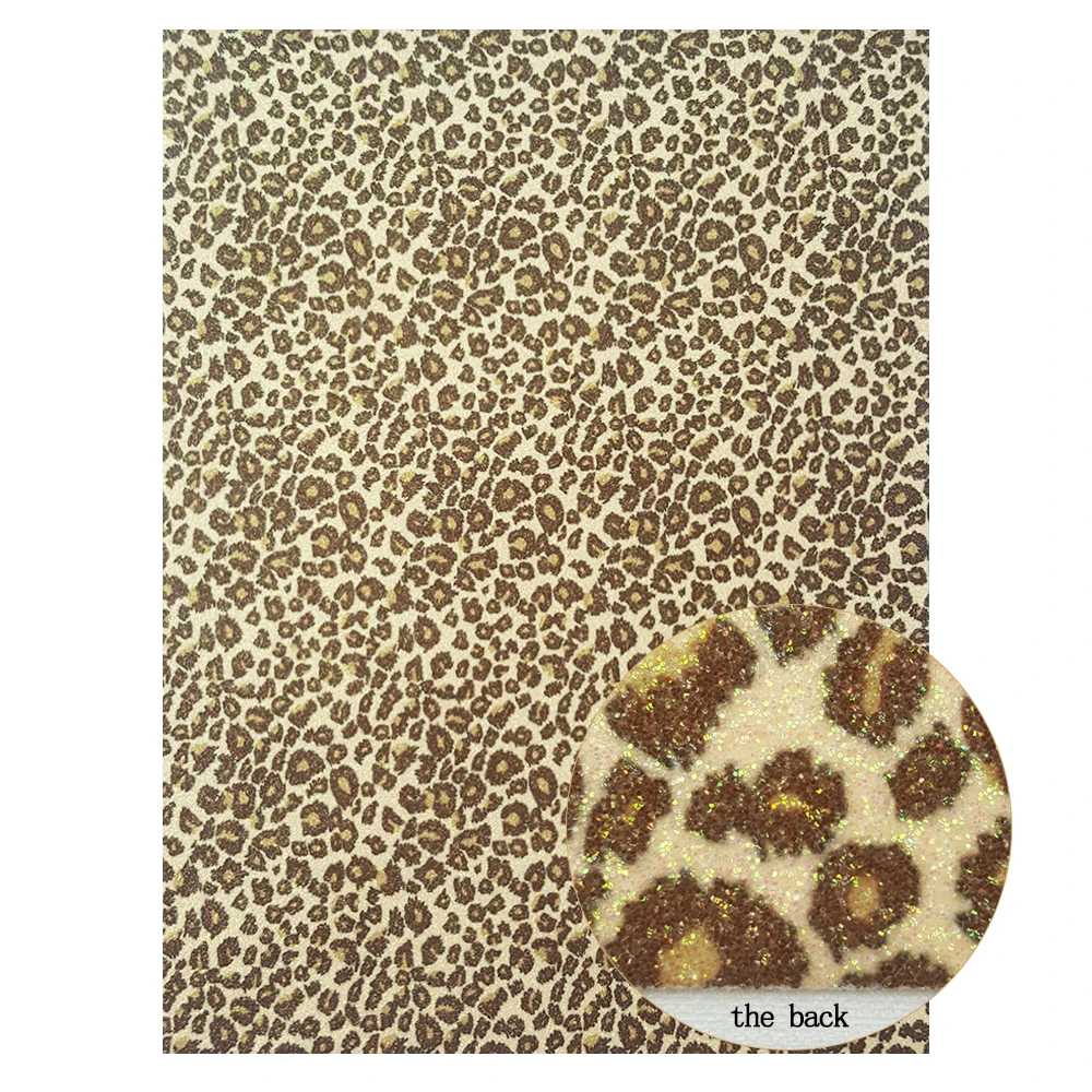 QIBU 22*30CM Chunky Glittter Fabric Leopard Printed Faux Leather Sheets A4 Size for Handmade Bags DIY Earrings Hairbows Crafts
QIBU 22*30CM Chunky Glittter Fabric Leopard Printed Faux Leather Sheets A4 Size for Handmade Bags DIY Earrings Hairbows Crafts