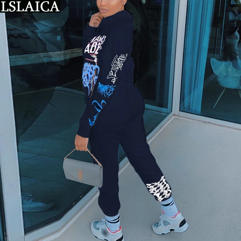 Plus Size Women Sets Hoodied Long Sleeve Sweatshirt&woman Pants Letter Print Two Piece Outfits for Women Fashion Streetwear
Plus Size Women Sets Hoodied Long Sleeve Sweatshirt&woman Pants Letter Print Two Piece Outfits for Women Fashion Streetwear