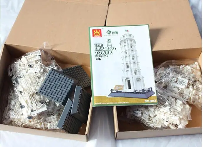 Wange 8012 Pisa Leaning Tower Building Block Structure Building Blocks Kids Educational Toy Wange Block Gift Toys For Children
Wange 8012 Pisa Leaning Tower Building Block Structure Building Blocks Kids Educational Toy Wange Block Gift Toys For Children