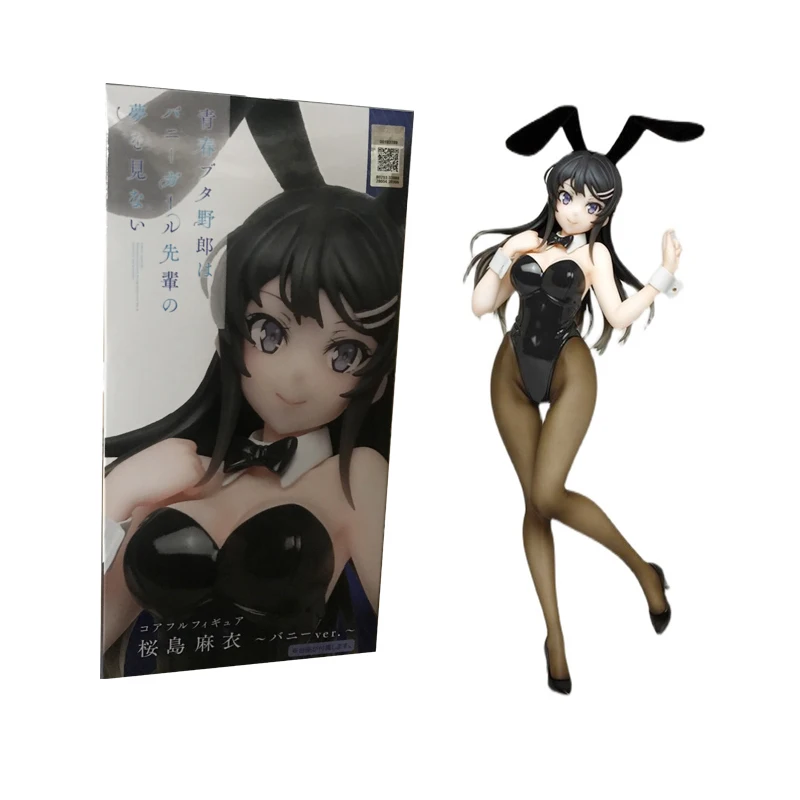 Taito Aobuta Sakurajima Mai Bunny Girl гаражный Набор ПВХ Сборная модель Западная анимация экшн-фигурка детские игрушки
Taito Aobuta Sakurajima Mai Bunny Girl гаражный Набор ПВХ Сборная модель Западная анимация экшн-фигурка детские игрушки