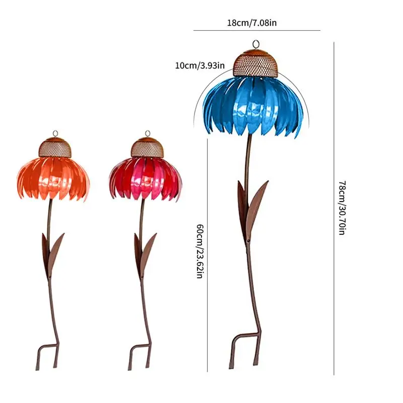 Garden Bird Feeder Petals Sahpe Bird Feeder Outdoor Decoration Window Garden Coneflower Outside Metal Hummingbird Feeder
Garden Bird Feeder Petals Sahpe Bird Feeder Outdoor Decoration Window Garden Coneflower Outside Metal Hummingbird Feeder
