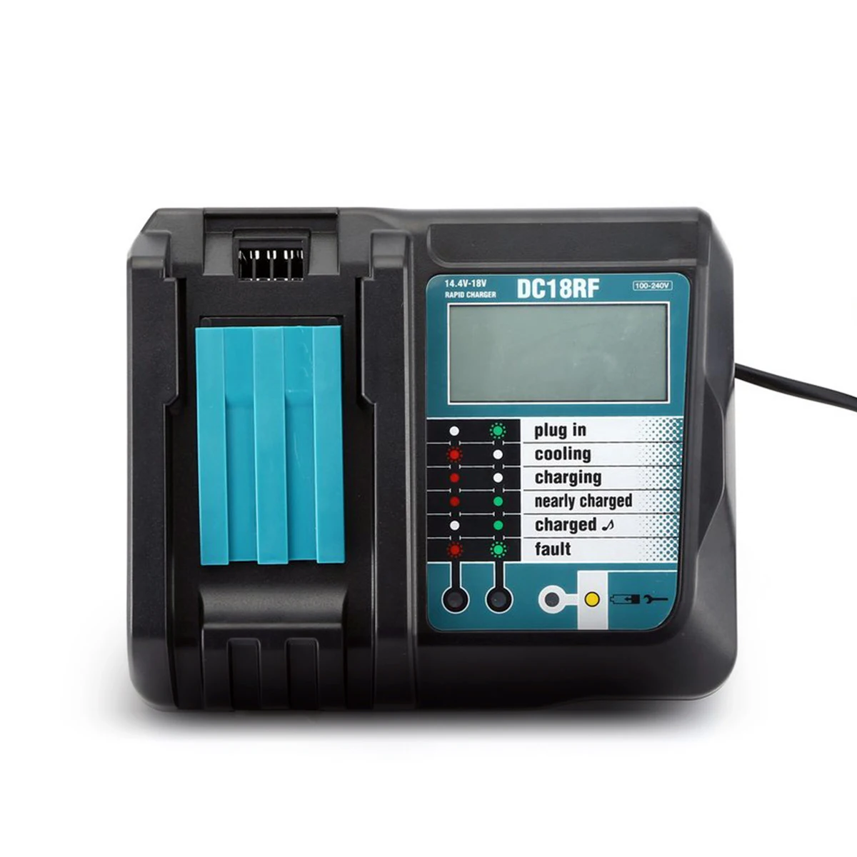 110V-220V AD/DC Adapter 18V 3.5A 6.5A Dual Power Charger For MAKITA 18V 14.8V Battery BL1415 BL1815 DC18RF 5V USB Phone Charger
110V-220V AD/DC Adapter 18V 3.5A 6.5A Dual Power Charger For MAKITA 18V 14.8V Battery BL1415 BL1815 DC18RF 5V USB Phone Charger