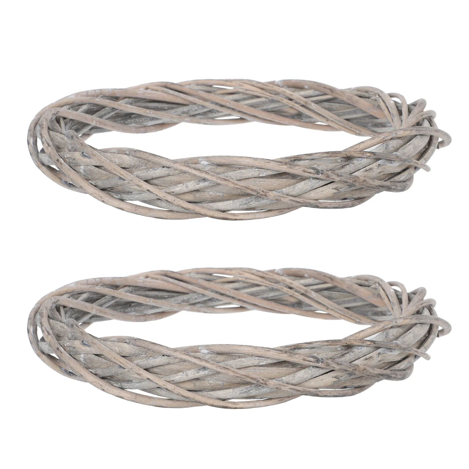 2Pcs Christmas Decorative Wreath DIY Xmas Woven Ring Wall Door Hanging Decor
2Pcs Christmas Decorative Wreath DIY Xmas Woven Ring Wall Door Hanging Decor