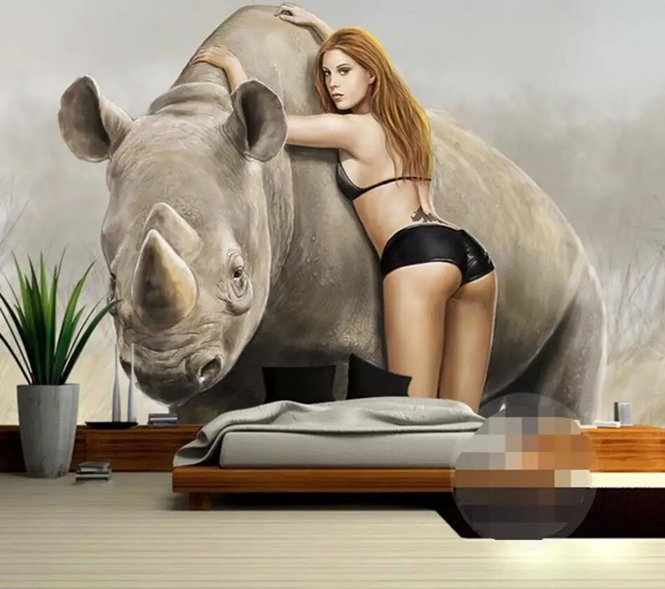 beibehang Customized 3d mural HD beauty and beast African grassland intimate rhino mural TV background wall papel de parede
beibehang Customized 3d mural HD beauty and beast African grassland intimate rhino mural TV background wall papel de parede
