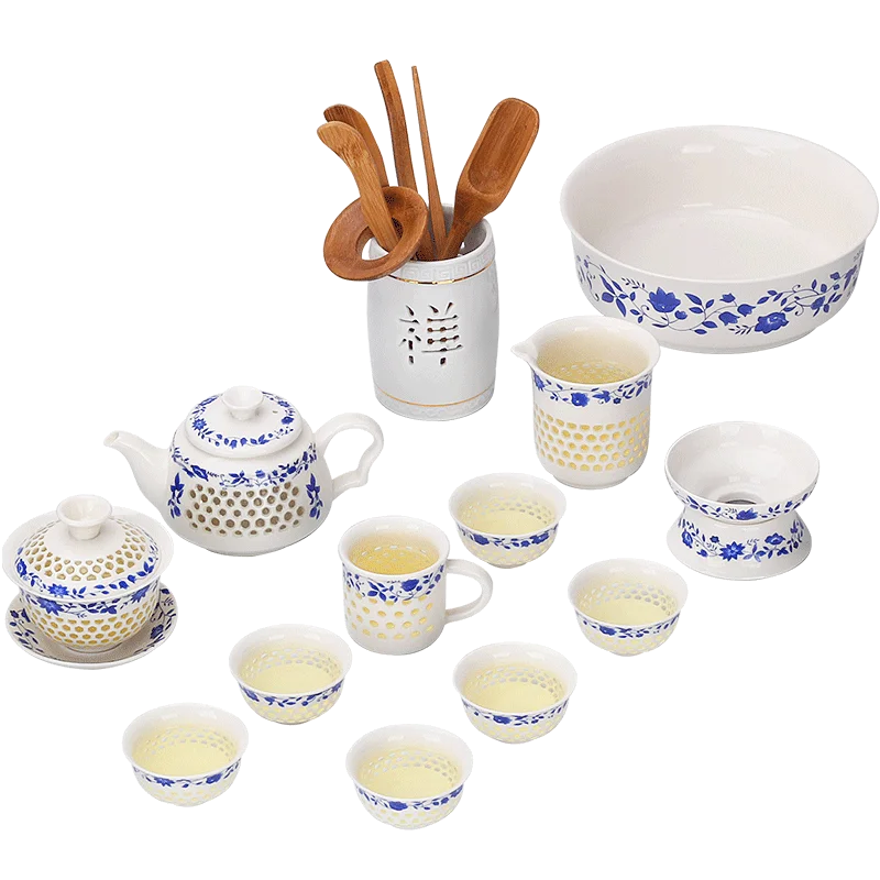 Chinese Office Tea Set Teaware Ceramic Gaiwan Miniature Tea Sets Bone China Filizanki Do Kawy Zestaw Teapot and Cup Set 60AA07
Chinese Office Tea Set Teaware Ceramic Gaiwan Miniature Tea Sets Bone China Filizanki Do Kawy Zestaw Teapot and Cup Set 60AA07