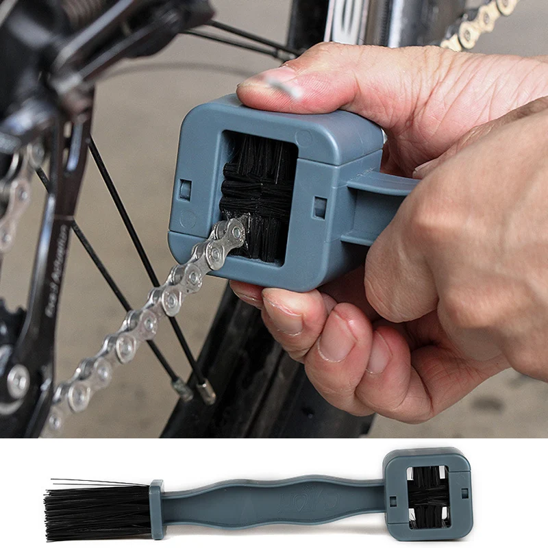 Portable Bicycle Chain Clean Brush Plastic Gear Grunge Brush Mtb Mountain Bike Machine Washer Brush Scrubber Cycling Clean Tool
Portable Bicycle Chain Clean Brush Plastic Gear Grunge Brush Mtb Mountain Bike Machine Washer Brush Scrubber Cycling Clean Tool
