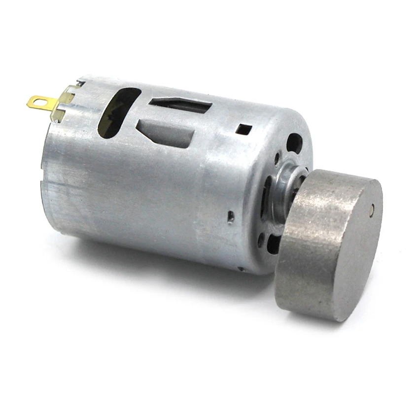 385 DC Vibration Motor 12V 1000 RPM Powerful Small Electric Motor Micro Vibrating Motor 17x25mm Head, for RC Toy
385 DC Vibration Motor 12V 1000 RPM Powerful Small Electric Motor Micro Vibrating Motor 17x25mm Head, for RC Toy