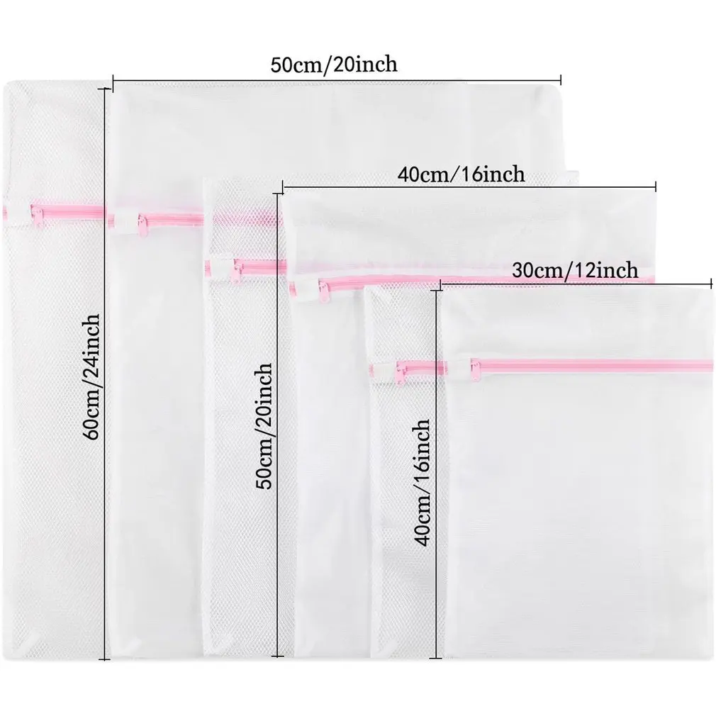 Zipper Design Fine Mesh Reusable Laundry Bags Machine-usable For Lingerie Pantyhose Socks And Underwear
Zipper Design Fine Mesh Reusable Laundry Bags Machine-usable For Lingerie Pantyhose Socks And Underwear