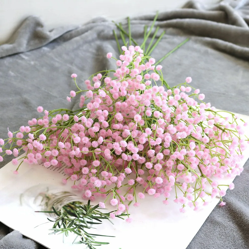 1Pc Artificial Silk Gypsophila Flowers Fake Dry Bouquet Wedding Bouquet Family Party Home Decoration Valentine\\'s Day Gift
1Pc Artificial Silk Gypsophila Flowers Fake Dry Bouquet Wedding Bouquet Family Party Home Decoration Valentine\\'s Day Gift