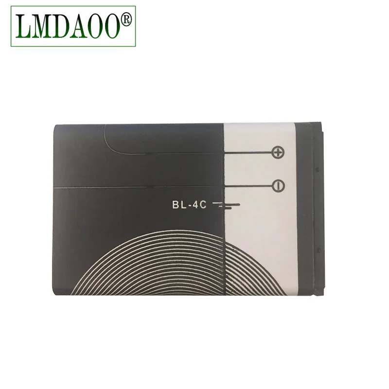 BL 4C аккумулятор телефона для Nokia 6100 6300 6125 6136S 6170 6260 6301 7705 7200 7270 8208 BL4C 860 мА
