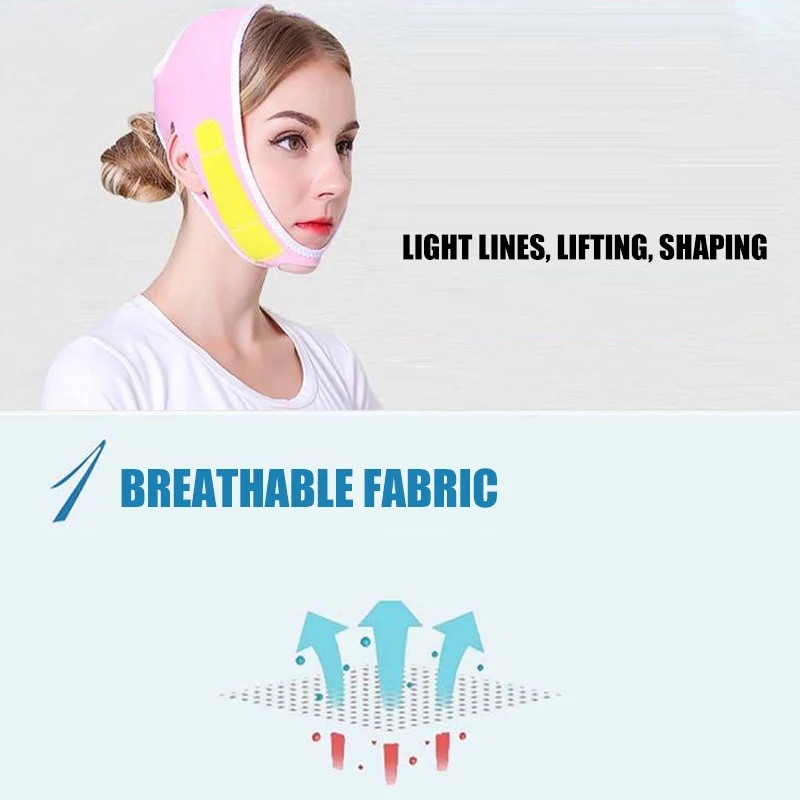 Hot New Face-lift Bandage V-face Shaping Elastic Face Chin Strap Reduce Double Chin Face Slimming SN-Hot
Hot New Face-lift Bandage V-face Shaping Elastic Face Chin Strap Reduce Double Chin Face Slimming SN-Hot