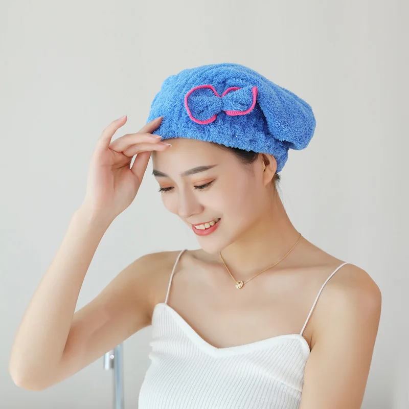 1PCS Microfibre Quick Hair Drying Bath Spa Bowknot Wrap Towel Hat Cap For Bath Bathroom Accessories
1PCS Microfibre Quick Hair Drying Bath Spa Bowknot Wrap Towel Hat Cap For Bath Bathroom Accessories
