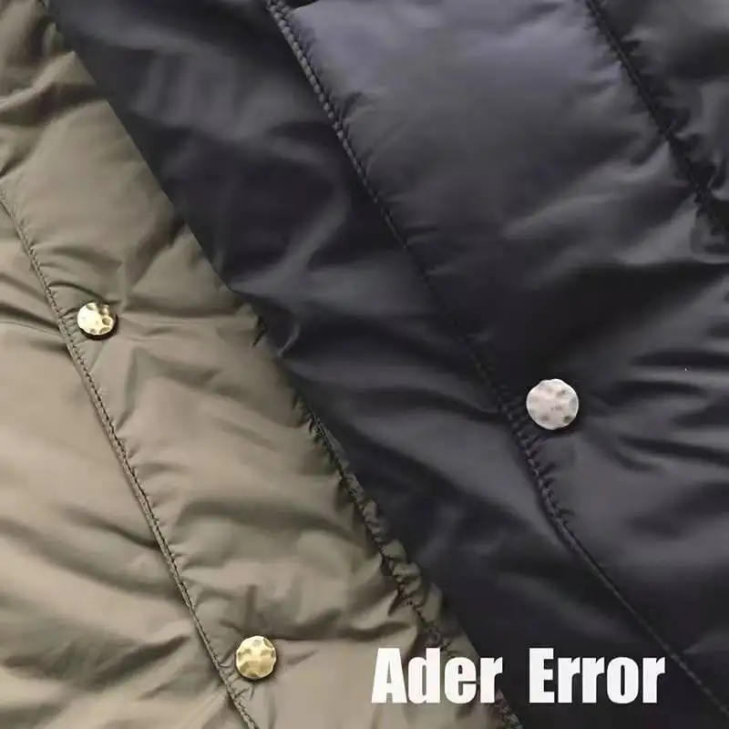 FW2021 ADER ERROR Down Long Jackets Men Women Adererror Torn Label Jacket Winter Outwear Thicken ADER Down-filled Coat Z-stitch
FW2021 ADER ERROR Down Long Jackets Men Women Adererror Torn Label Jacket Winter Outwear Thicken ADER Down-filled Coat Z-stitch