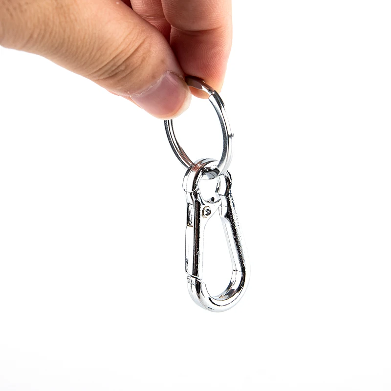 Metal Key Ring With Split Ring Rorseshoe Buckle Key Pendant DIY Keychain 
Metal Key Ring With Split Ring Rorseshoe Buckle Key Pendant DIY Keychain