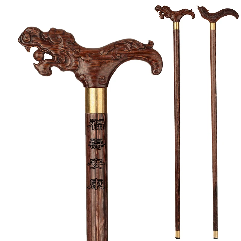 The old wood carved stick TZ vegetarian chicken wings wood rosewood crutches leading the elderly cane Walker
The old wood carved stick TZ vegetarian chicken wings wood rosewood crutches leading the elderly cane Walker