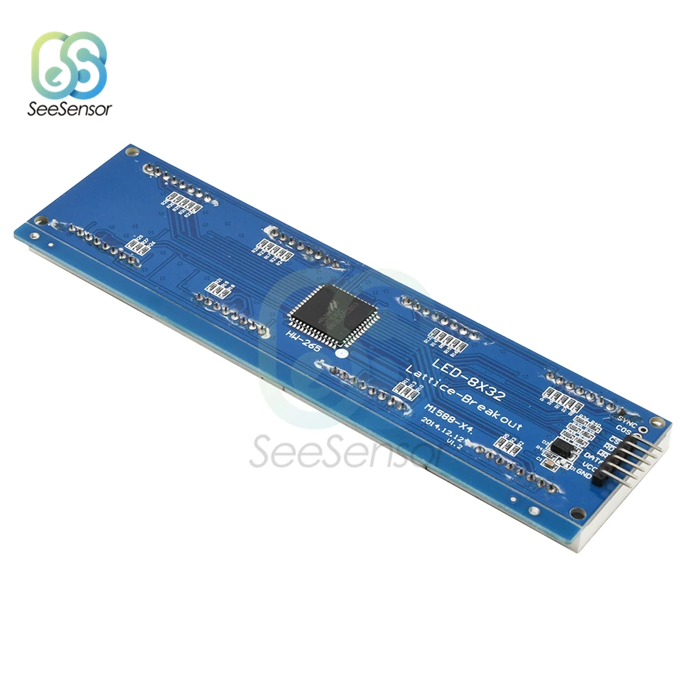 HT1632C Dot Matrix Module 4-in-1 Display LED 8X32 Lattice Breakout Board with MCU
HT1632C Dot Matrix Module 4-in-1 Display LED 8X32 Lattice Breakout Board with MCU
