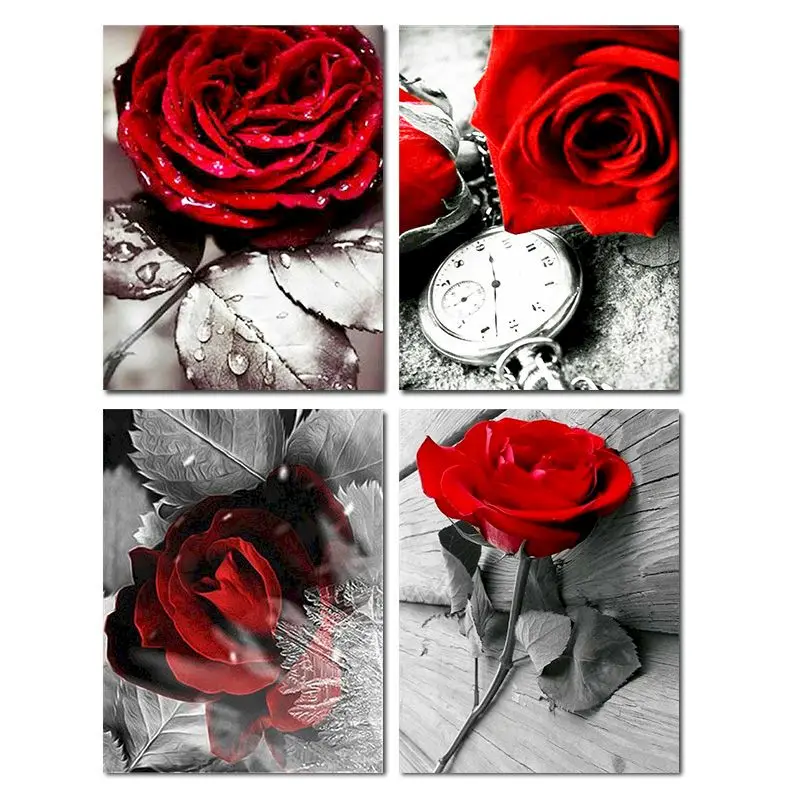 GATYZTORY Paint By Numbers Rose HandPainted Home Decor Kits Drawing Canvas Flowers DIY Oil Painting Pictures By Numbers
GATYZTORY Paint By Numbers Rose HandPainted Home Decor Kits Drawing Canvas Flowers DIY Oil Painting Pictures By Numbers