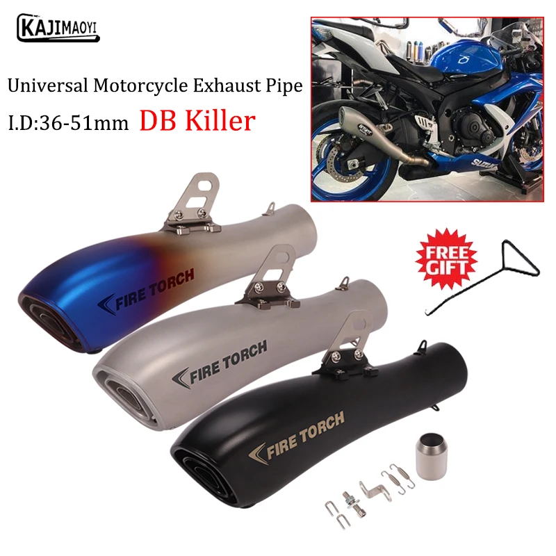 51 мм универсальный модифицированный глушитель выхлопных газов для мотоциклов глушитель для мотокросса глушитель для GSX750 600 z900 cb1000r duke790
51 мм универсальный модифицированный глушитель выхлопных газов для мотоциклов глушитель для мотокросса глушитель для GSX750 600 z900 cb1000r duke790