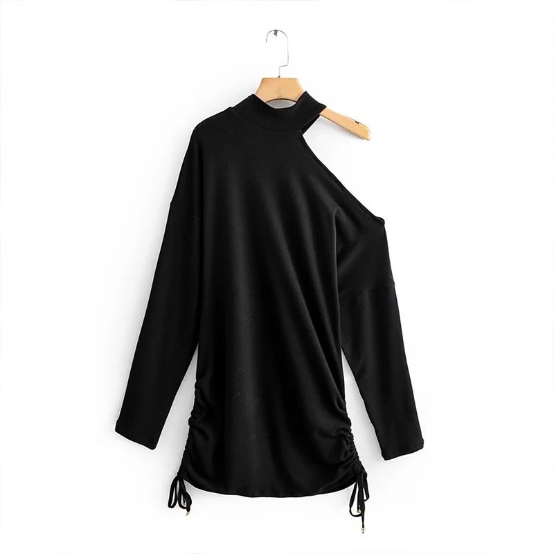 Knitted Dresses Women's Party Mini Dresses O neck Long Sleeves Femme Black Robes Mujer Vestidos Sexy Slim Dress Elegant Chic Za
Knitted Dresses Women's Party Mini Dresses O neck Long Sleeves Femme Black Robes Mujer Vestidos Sexy Slim Dress Elegant Chic Za