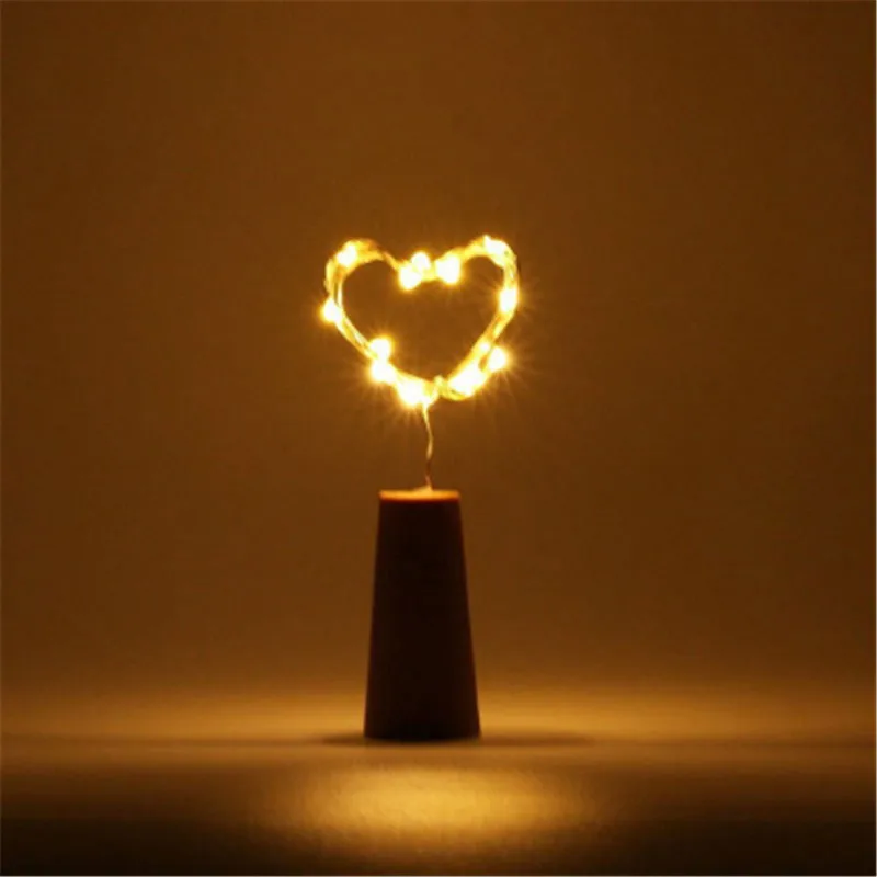 Battery Powered Bottle Light 2m 20 LED String Light Birthday Party Bar Wine Bottle Stopper Light Wedding Christmas Decor Navidad
Battery Powered Bottle Light 2m 20 LED String Light Birthday Party Bar Wine Bottle Stopper Light Wedding Christmas Decor Navidad