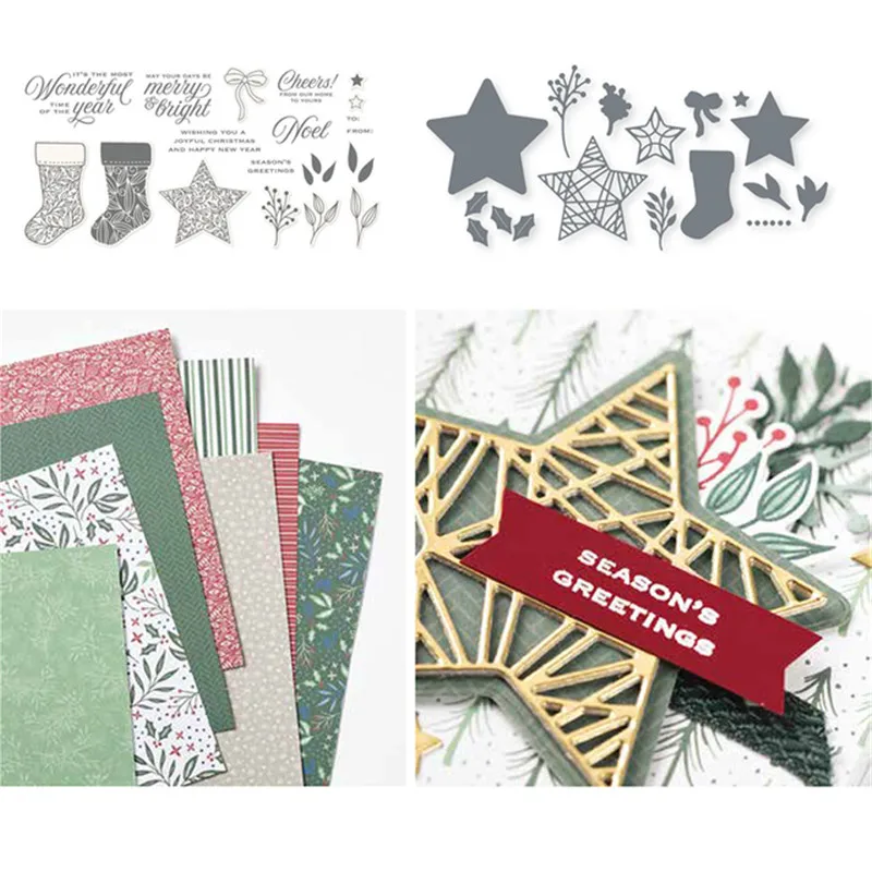 Star Metal Cutting Dies And Stamp Stencil For DIY Scrapbooking Photo Album Decoration Card Paper Making Craft Die New Arrival
Star Metal Cutting Dies And Stamp Stencil For DIY Scrapbooking Photo Album Decoration Card Paper Making Craft Die New Arrival
