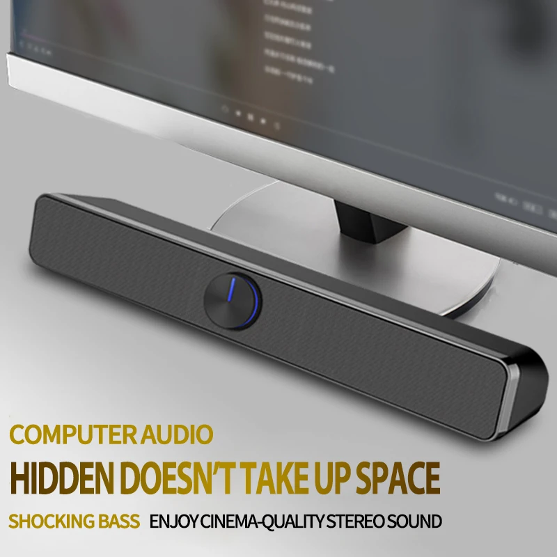 Портативная беспроводная Bluetooth-Колонка Hi-Fi, стерео, USB, звуковая панель для ноутбука, мини-ноутбука, портативная звуковая панель, динамик от s ...
Портативная беспроводная Bluetooth-Колонка Hi-Fi, стерео, USB, звуковая панель для ноутбука, мини-ноутбука, портативная звуковая панель, динамик от s ...
