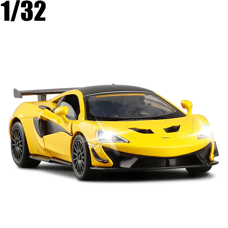 1:32 Scale McLaren 570S GT4 Supercar Metal Toy Alloy Car Diecasts Toy Vehicles Pull Back Car Model Toy For Children Toys
1:32 Scale McLaren 570S GT4 Supercar Metal Toy Alloy Car Diecasts Toy Vehicles Pull Back Car Model Toy For Children Toys